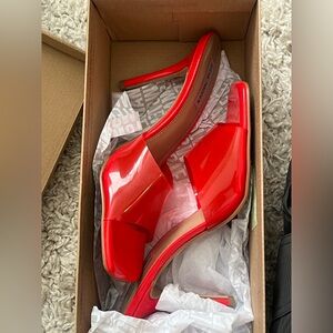 Steve Madden Vibrant Red Heels